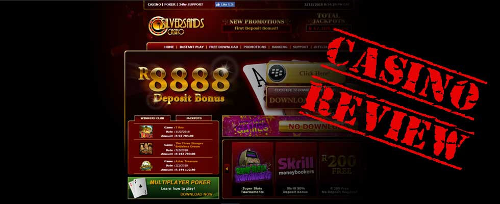 Silversands Casino - Casino Review by Safe-OnlineCasinos.co.za